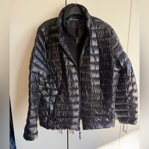 Calvin Klein Shiny Black Puffer Jacket